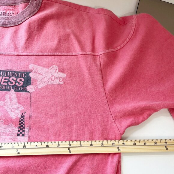 Vintage Guess Aviation Graphic Sweatshirt Crewneck Pullover 90s - Size Medium - Picture 6 of 7